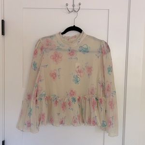 ganni top - never worn